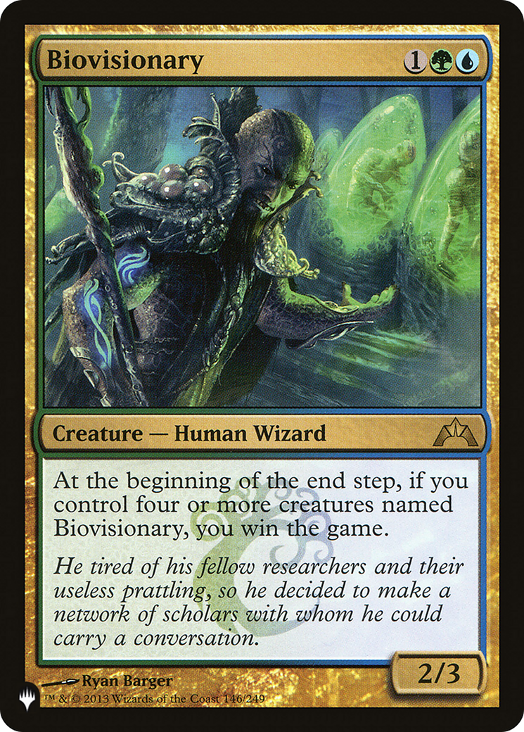 Biovisionary (LIST-GTC-146) - The List