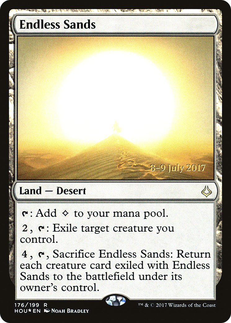 Endless Sands (PRE-176S) - Hour of Devastation Promos (Prerelease) Foil