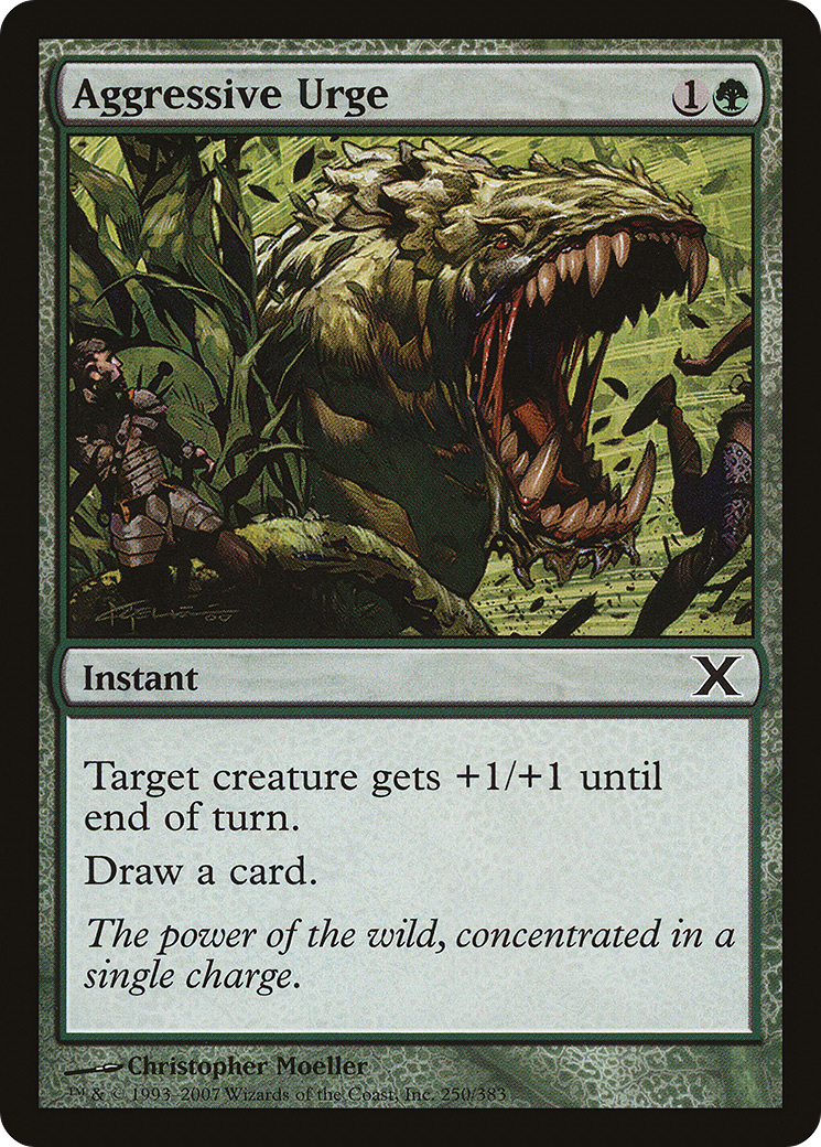 Aggressive Urge (10E-250) - Tenth Edition