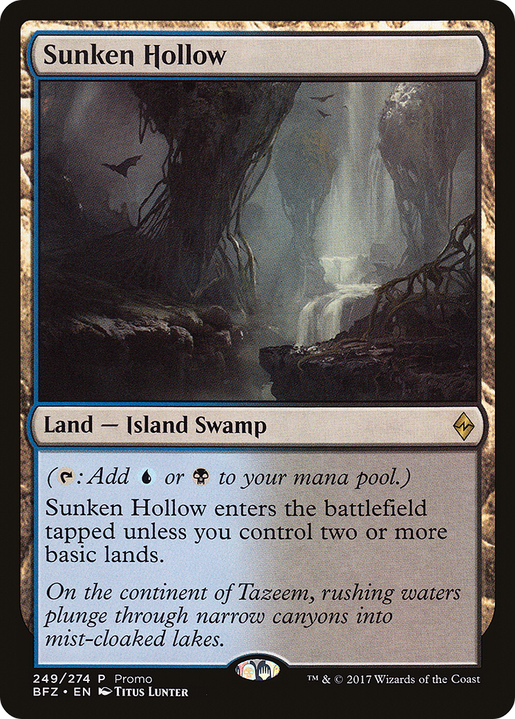 Sunken Hollow (PSS1-249) - BFZ Standard Series