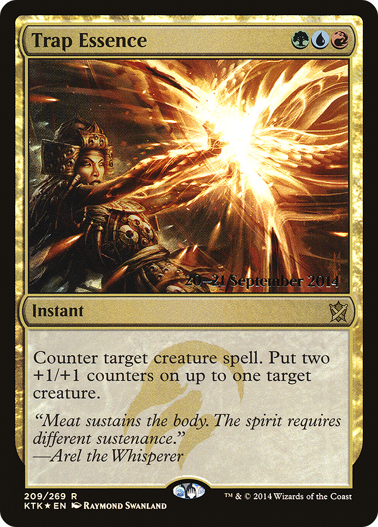 Trap Essence (PRE-209S) - Khans of Tarkir Promos (Prerelease) Foil
