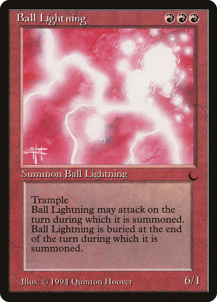 Ball Lightning (DRK-057) - The Dark