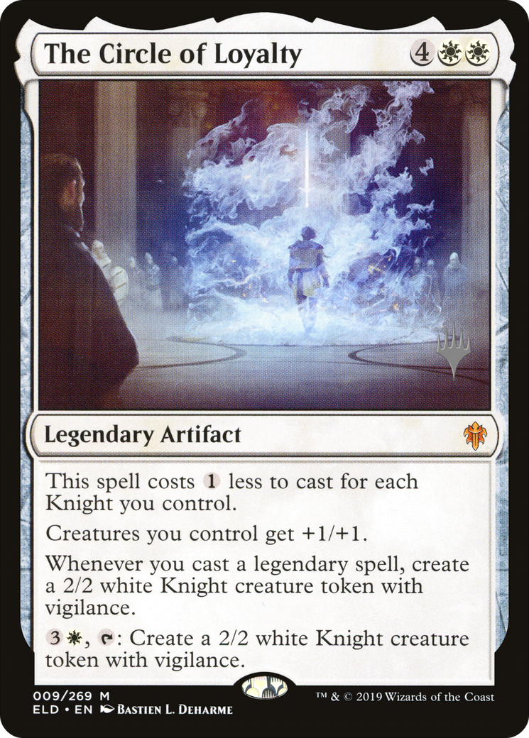 The Circle of Loyalty (PPELD-09P) - Throne of Eldraine Promos Foil (Promo Pack)