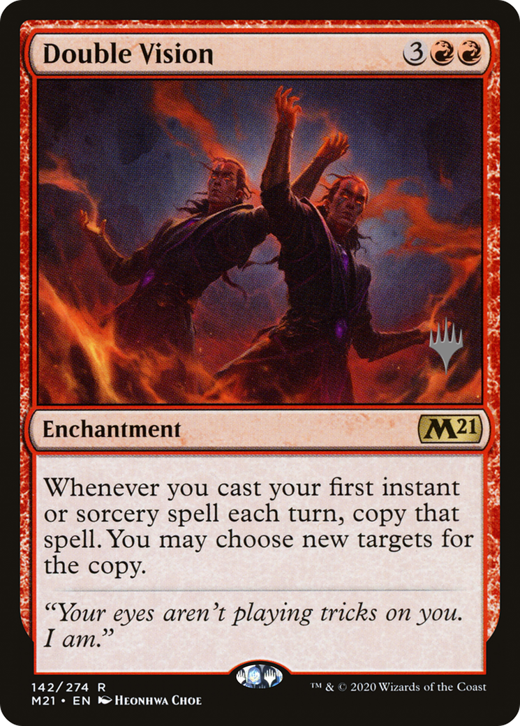 Double Vision (PPM21-142P) - Core Set 2021 Promos (Promo Pack)