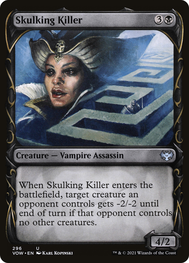 Skulking Killer (VOW-296) - Innistrad: Crimson Vow: (Showcase)