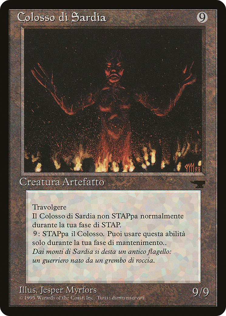 Colossus of Sardia (RIN-111) - Rinascimento