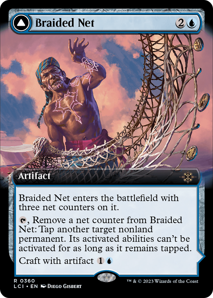 Braided Net (Extended Art) (LCI-360) - The Lost Caverns of Ixalan: (Extended Art) Foil
