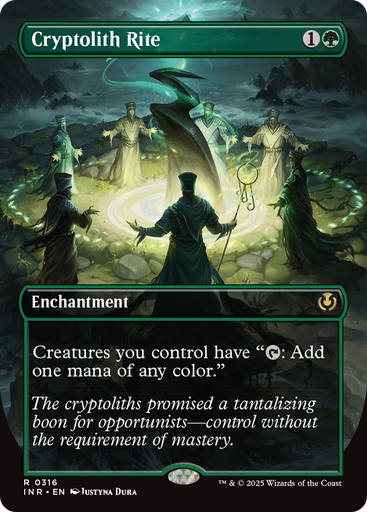 Cryptolith Rite (Borderless) (INR-316) - Innistrad Remastered (Borderless) Foil