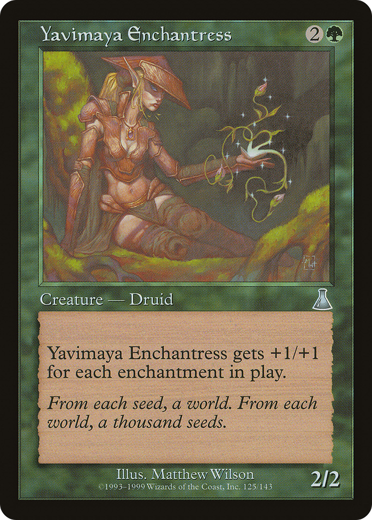 Yavimaya Enchantress (UDS-125) - Urza's Destiny