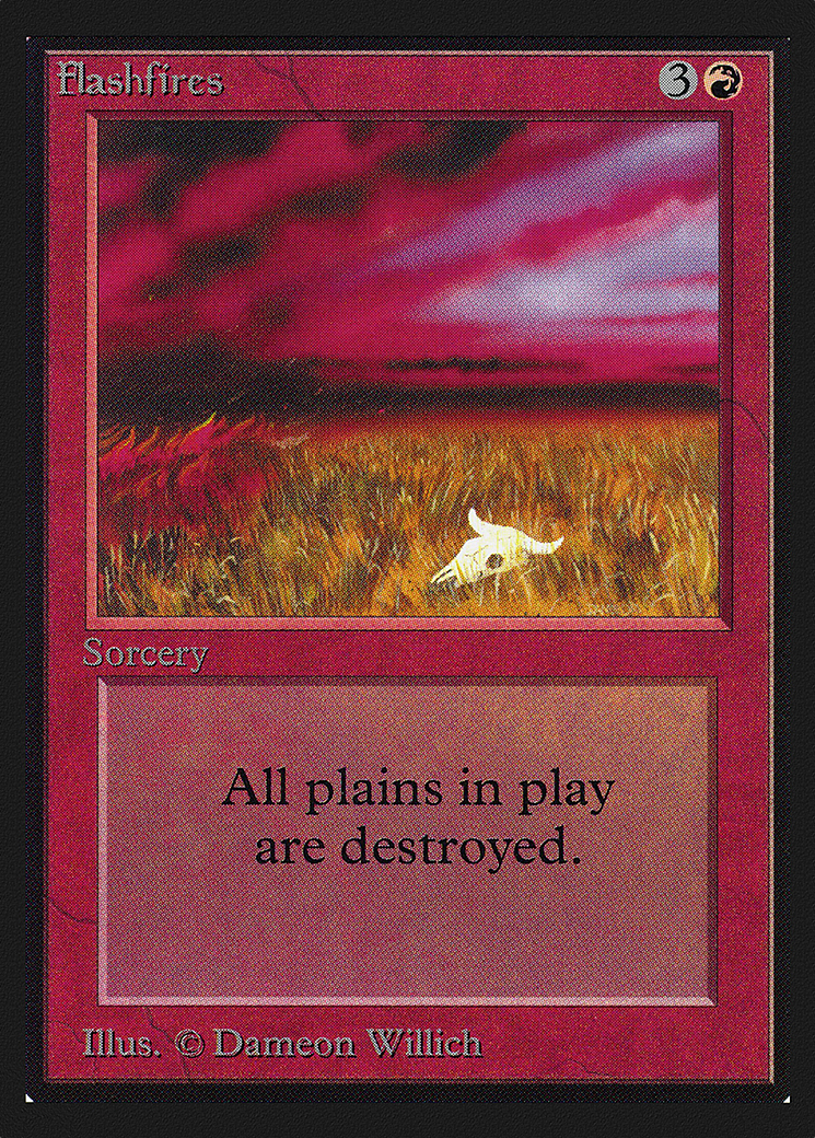 Flashfires (IED-152) - Intl. Collectors' Edition