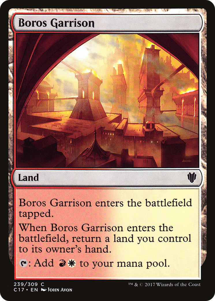 Boros Garrison (C17-239) - Commander 2017