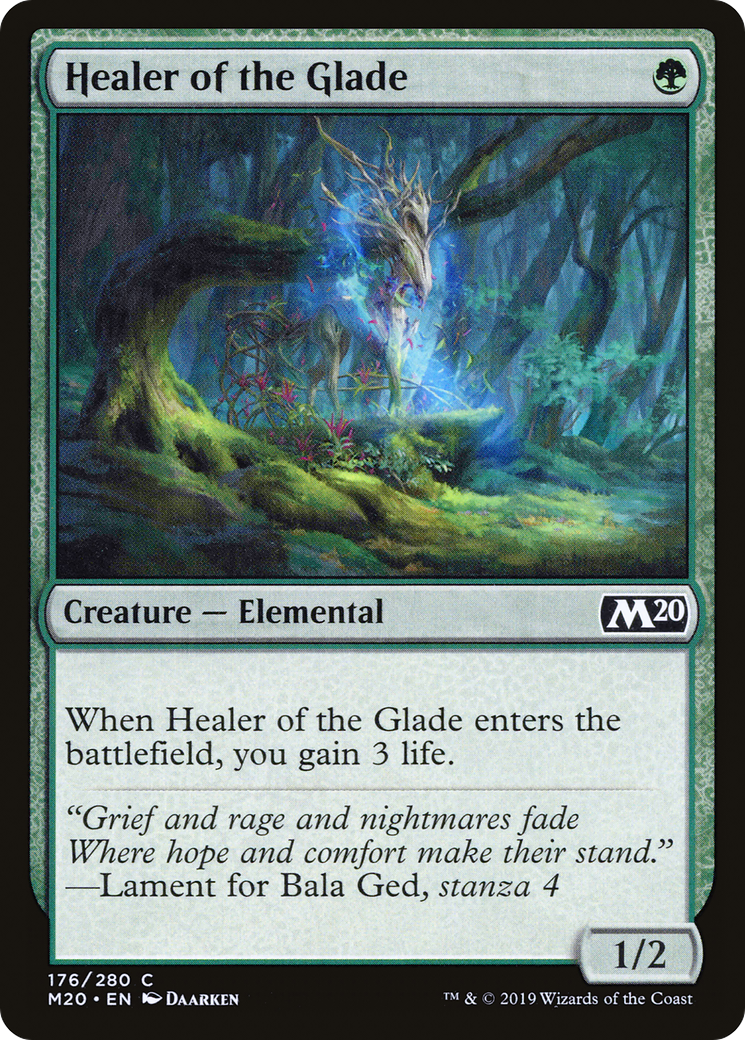 Healer of the Glade (M20-176) - Core Set 2020