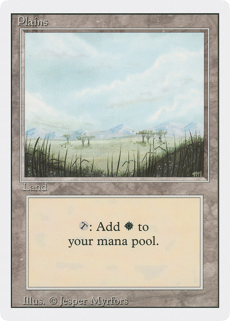 Plains (3ED-294) - Revised Edition