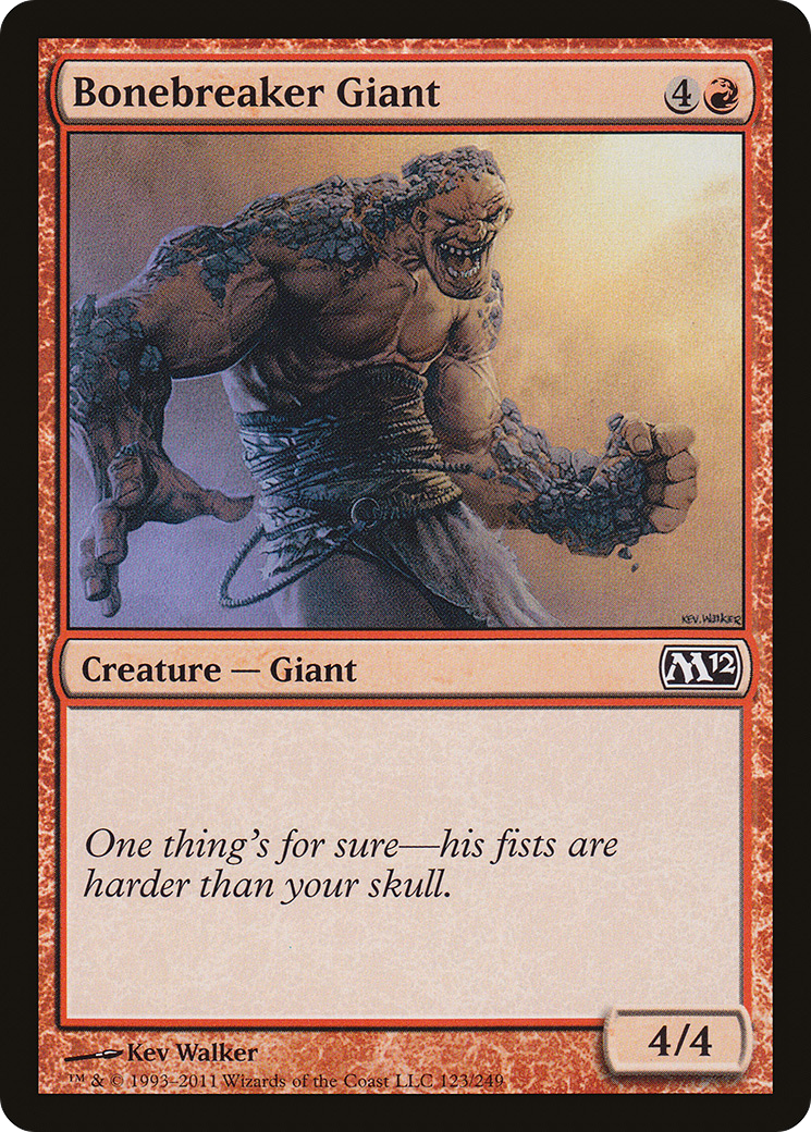 Bonebreaker Giant (M12-123) - Magic 2012