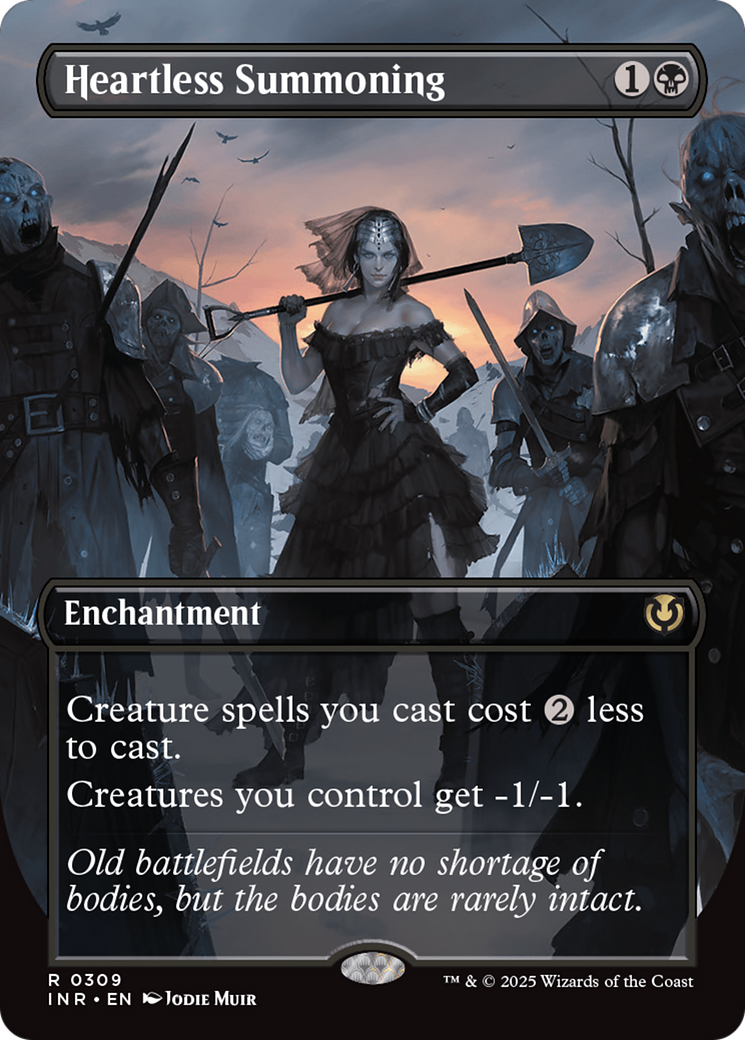 Heartless Summoning (Borderless) (INR-309) - Innistrad Remastered (Borderless) Foil