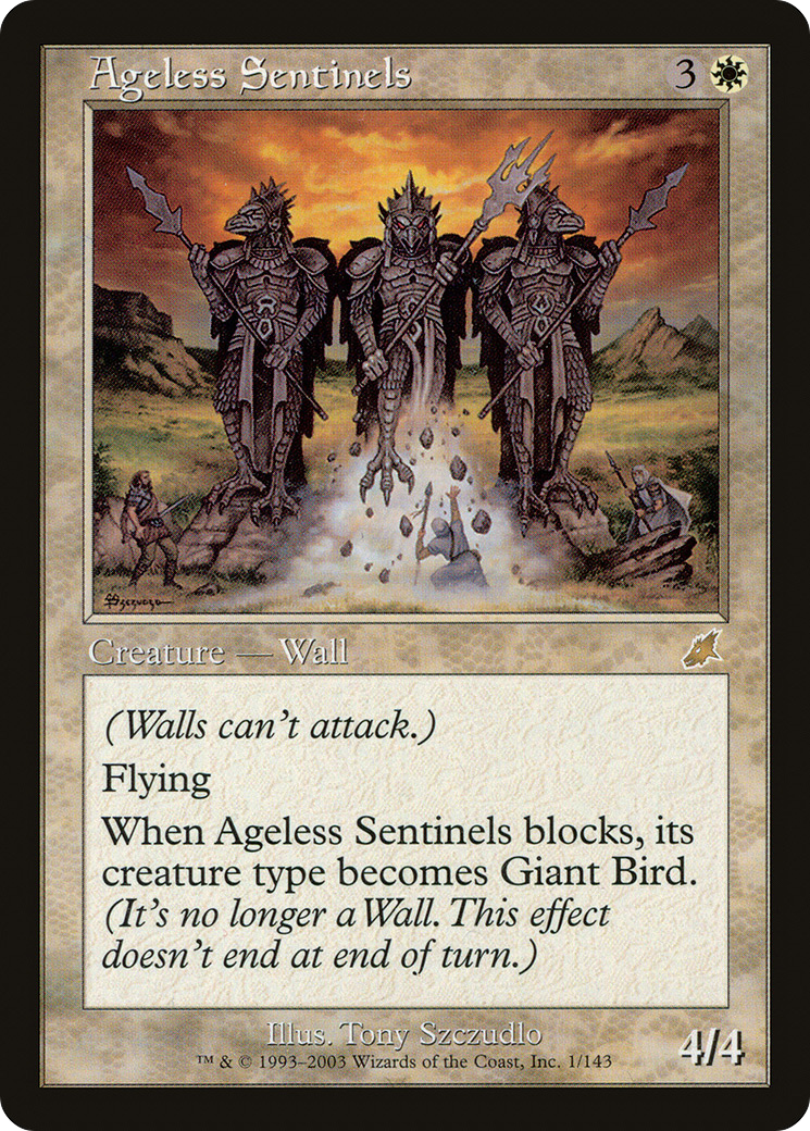 Ageless Sentinels (SCG-001) - Scourge