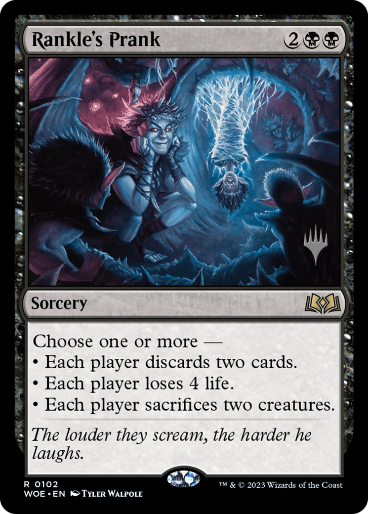 Rankle's Prank (PPWOE-102) - Wilds of Eldraine Promos (Promo Pack)