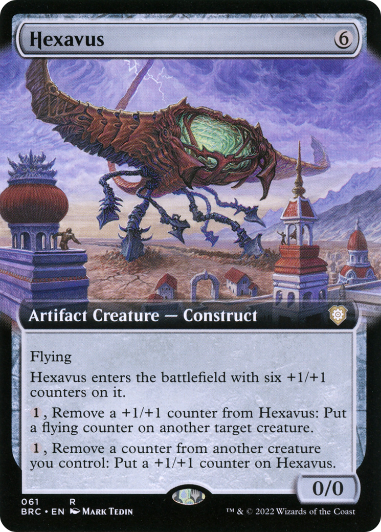 Hexavus (Extended Art) (BRC-061) - The Brothers' War Commander: (Extended Art)