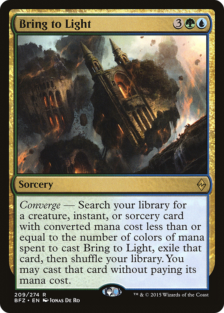 Bring to Light (BFZ-209) - Battle for Zendikar