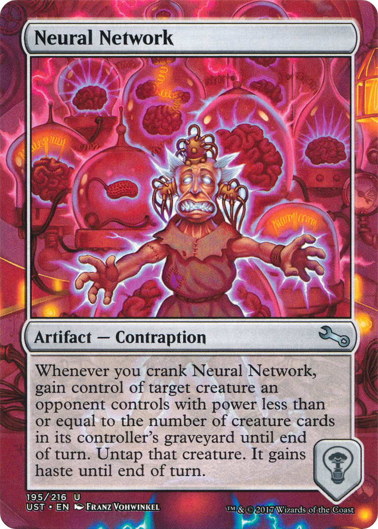 Neural Network (Borderless)(UST-195) - Unstable Foil
