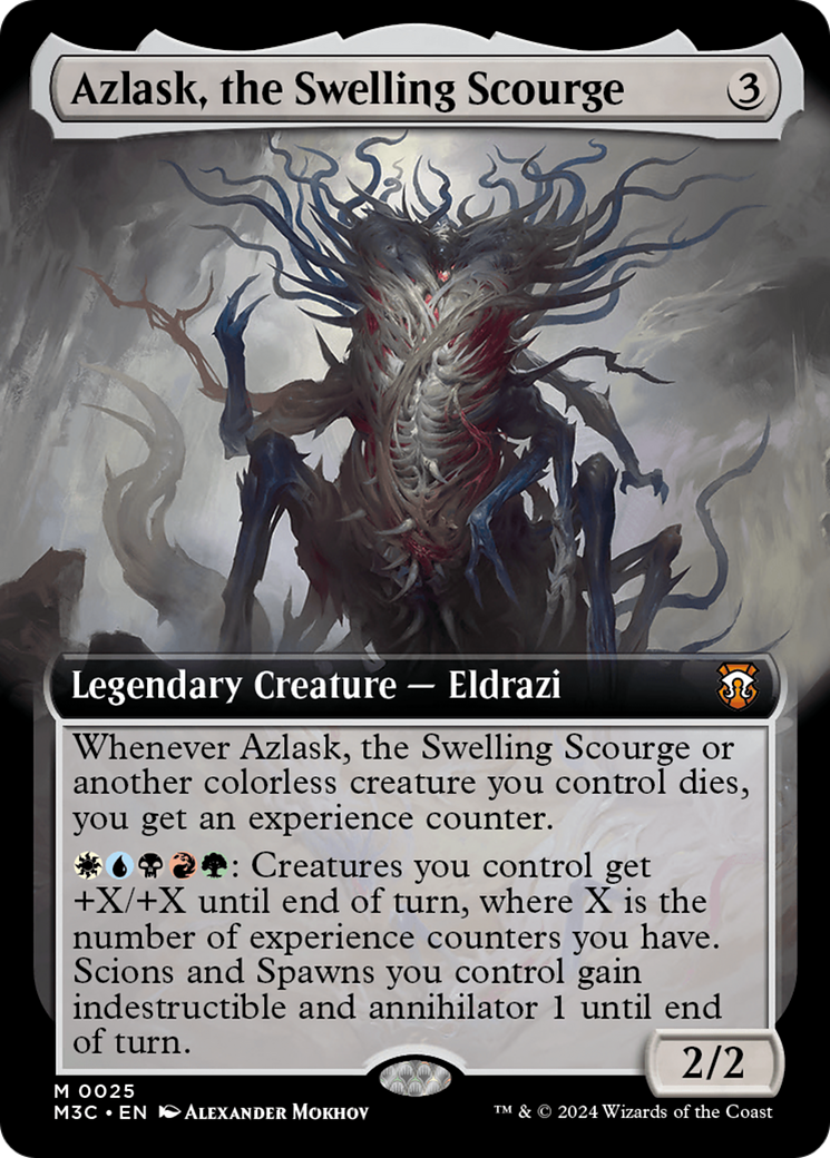 Azlask, the Swelling Scourge (Extended Art) (M3C-025) - Modern Horizons 3 Commander: (Extended Art)
