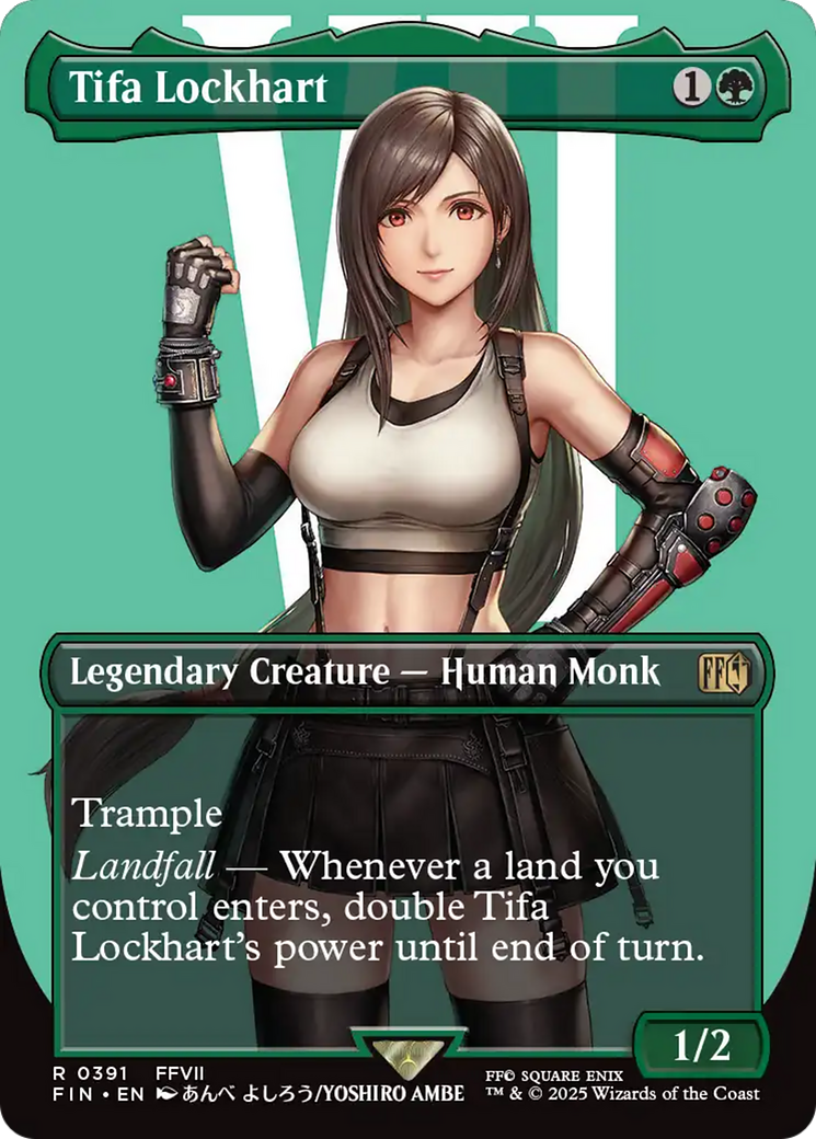 Tifa Lockhart (Borderless) (FIN-391) - FINAL FANTASY (Borderless)