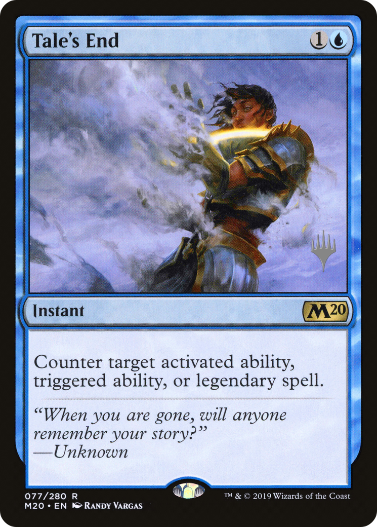 Tale's End (PPM20-077) - Core Set 2020 Promos Foil (Promo Pack)