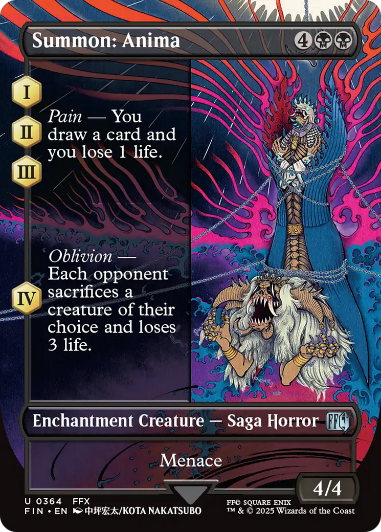 Summon: Anima (Borderless) (FIN-364) - FINAL FANTASY (Borderless)