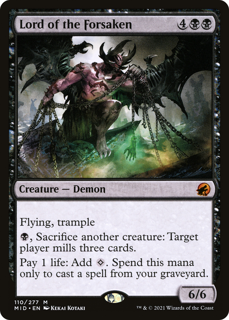 Lord of the Forsaken (MID-110) - Innistrad: Midnight Hunt