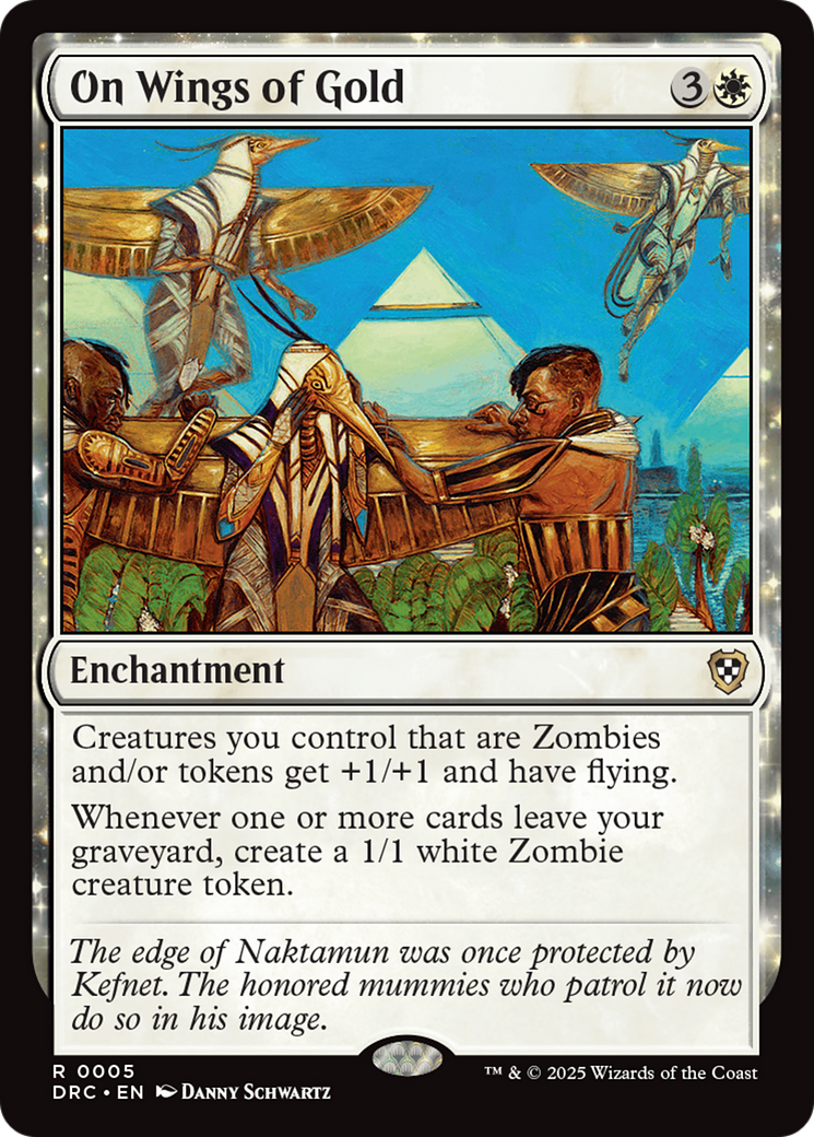 On Wings of Gold (DRC-005) - Commander: Aetherdrift