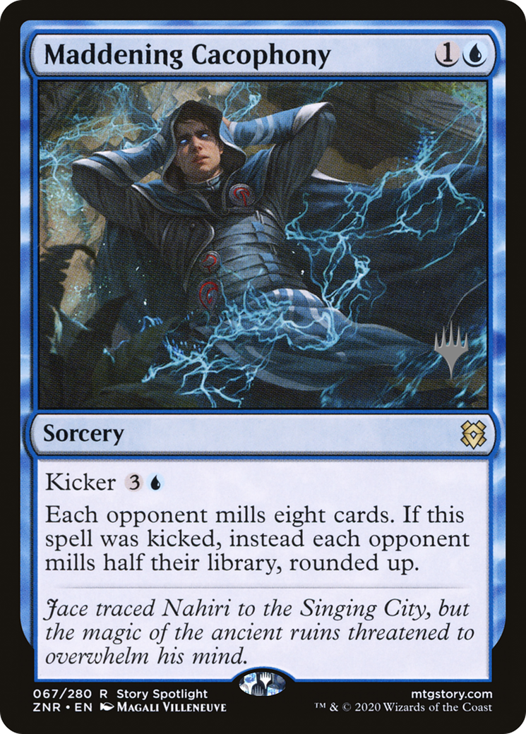 Maddening Cacophony (PPZNR-67P) - Zendikar Rising Promos (Promo Pack)