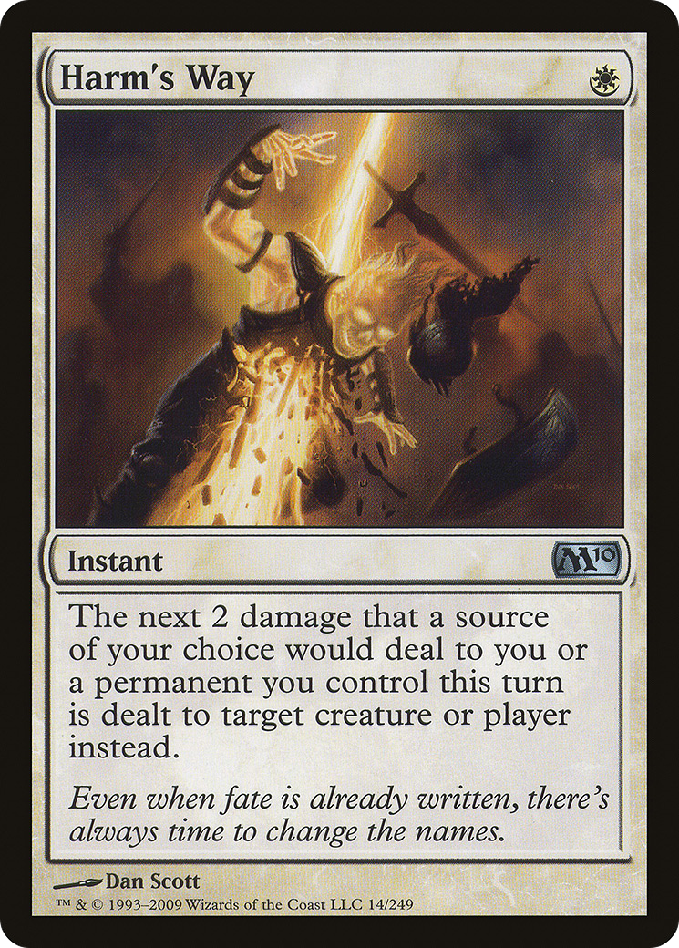 Harm's Way (M10-014) - Magic 2010 Foil