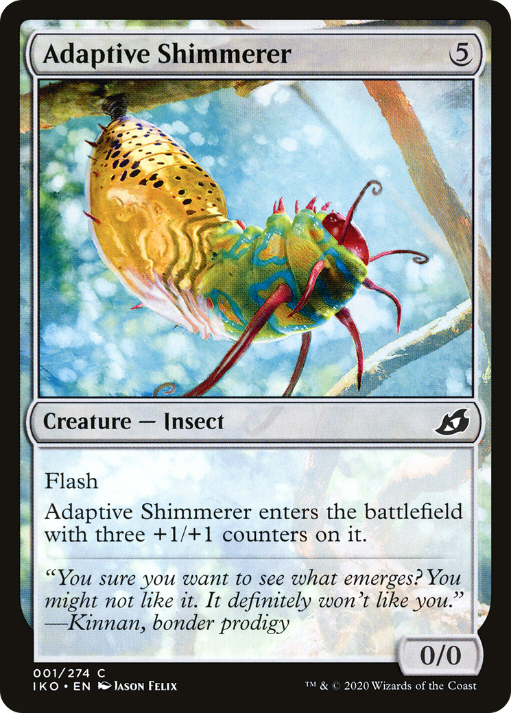 Adaptive Shimmerer (IKO-001) - Ikoria: Lair of Behemoths Foil