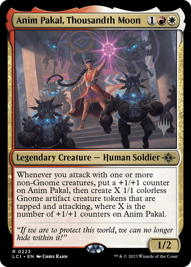 Anim Pakal, Thousandth Moon (PPLCI-223) - The Lost Caverns of Ixalan Promos Foil (Promo Pack)