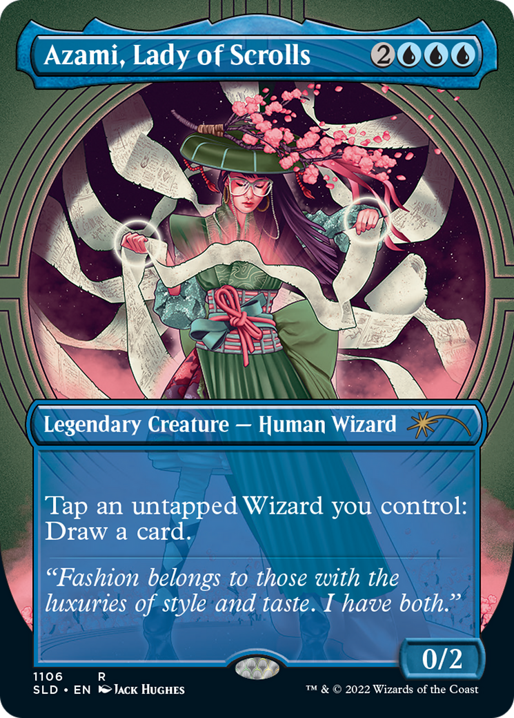 Azami, Lady of Scrolls (SLD-1106) - Secret Lair Drop Foil