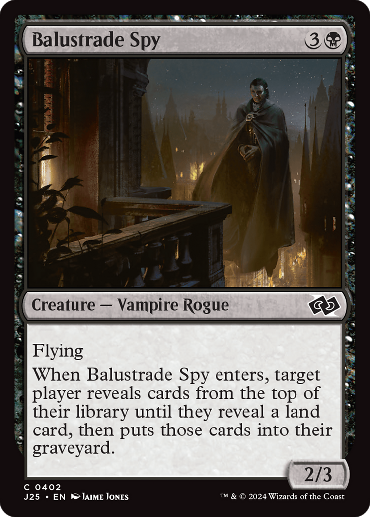 Balustrade Spy (J25-402) - Foundations Jumpstart