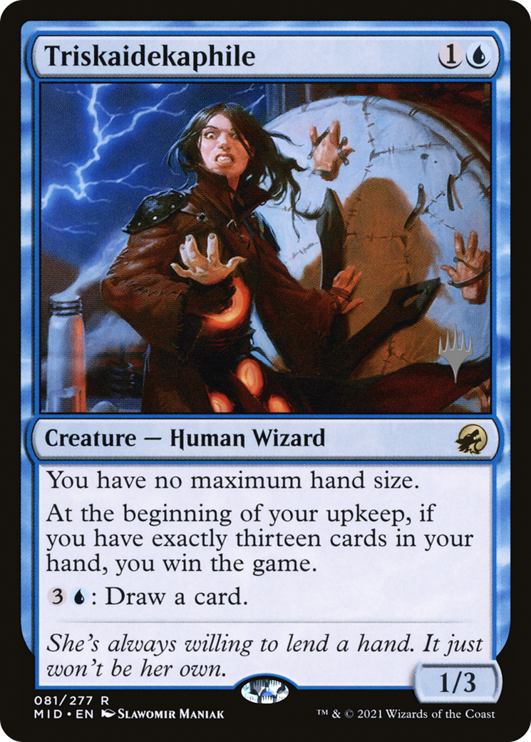 Triskaidekaphile (PPMID-81P) - Innistrad: Midnight Hunt Promos (Promo Pack)