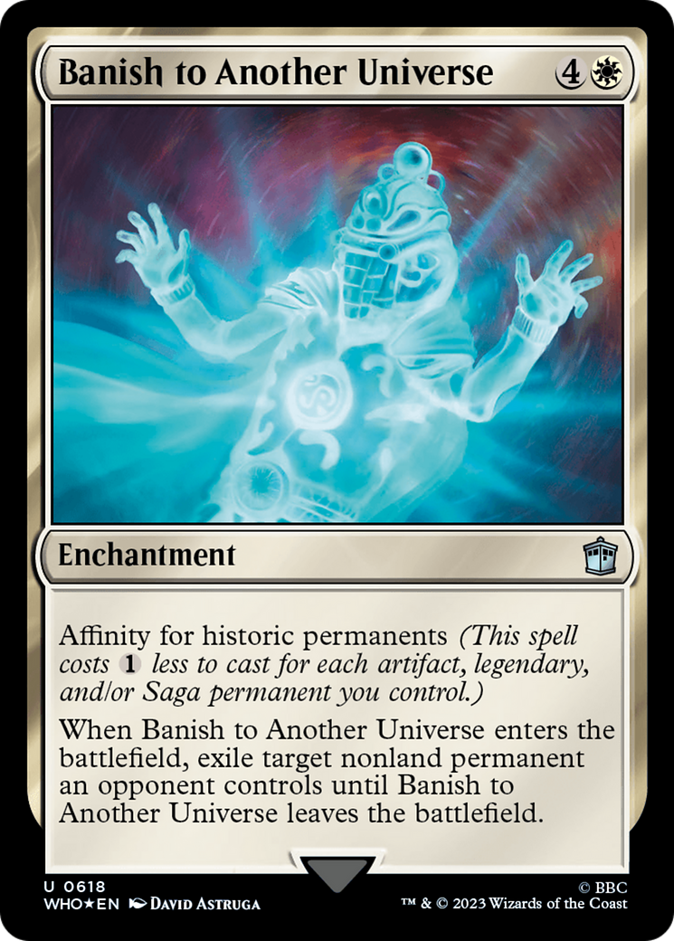 Banish to Another Universe (WHO-618) - Doctor Who Foil