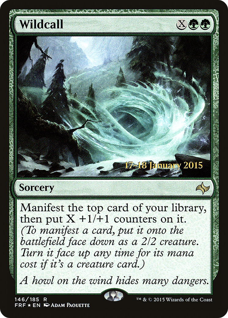 Wildcall (PRE-146S) - Fate Reforged Promos (Prerelease) Foil