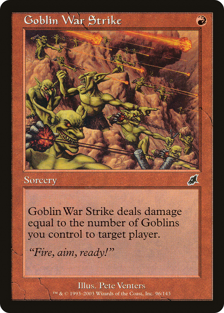 Goblin War Strike (SCG-096) - Scourge
