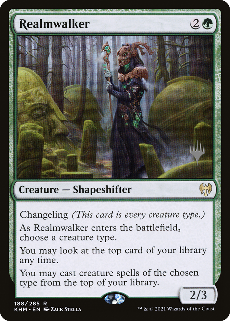 Realmwalker (PPKHM-188P) - Kaldheim Promos (Promo Pack) Foil