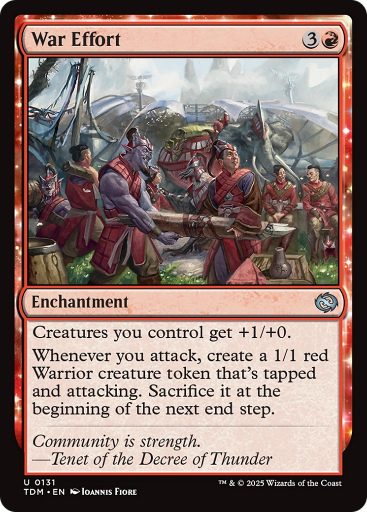 War Effort (TDM-131) - Tarkir: Dragonstorm