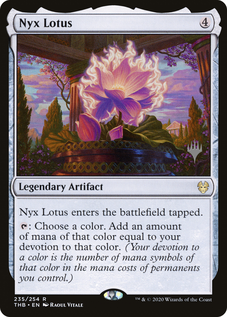 Nyx Lotus (PPTHB-235) - Theros Beyond Death Promos (Promo Pack)