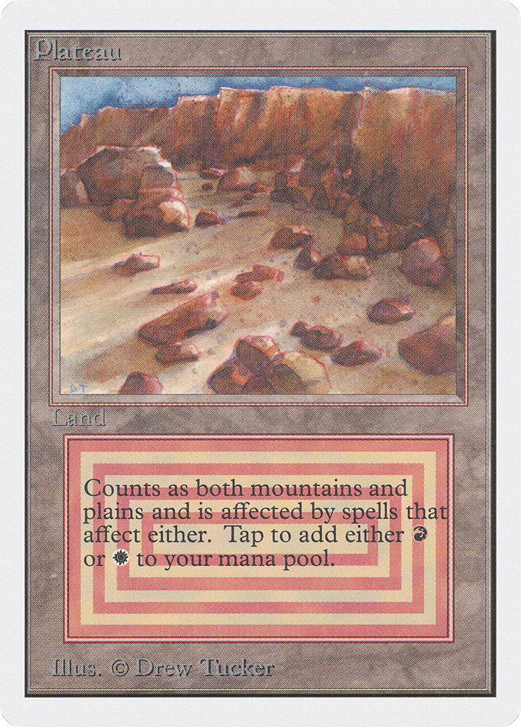 Plateau (2ED-) - Unlimited Edition