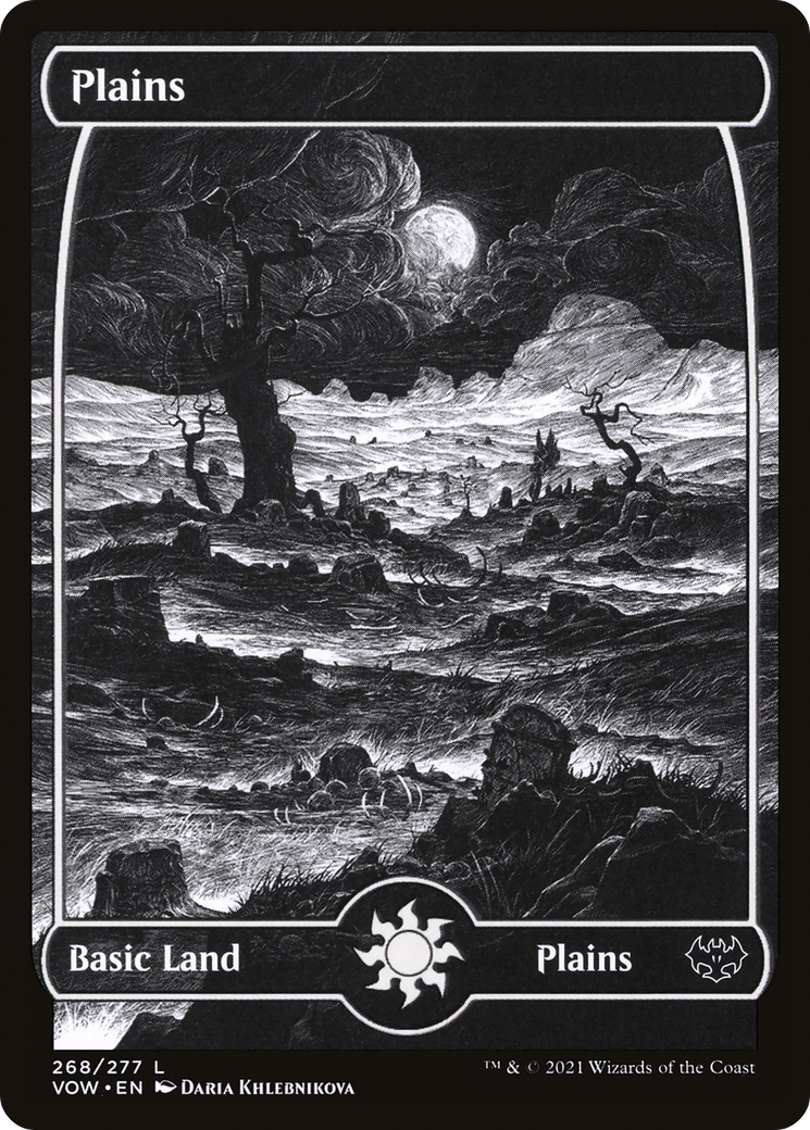 Plains (VOW-268) - Innistrad: Crimson Vow: (Showcase)