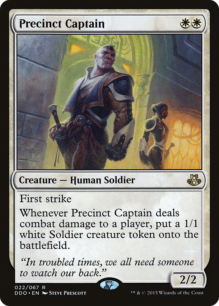 Precinct Captain (DDO-022) - Duel Decks: Elspeth vs. Kiora