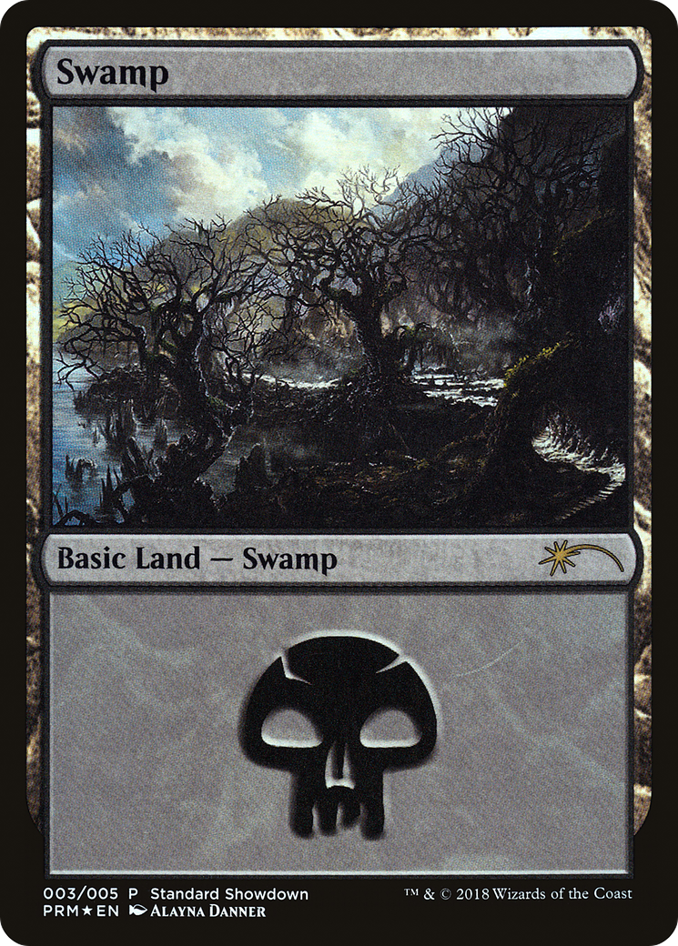 Swamp (PSS3-003) - M19 Standard Showdown Foil