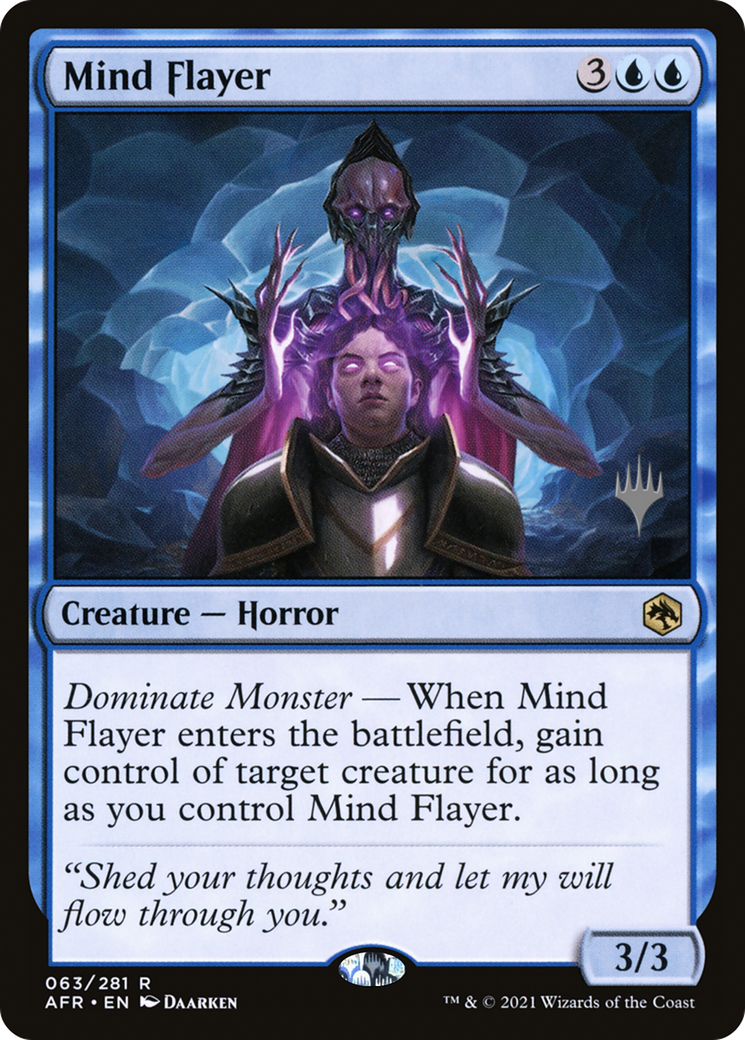 Mind Flayer (PPAFR-63P) - Adventures in the Forgotten Realms Promos (Promo Pack)