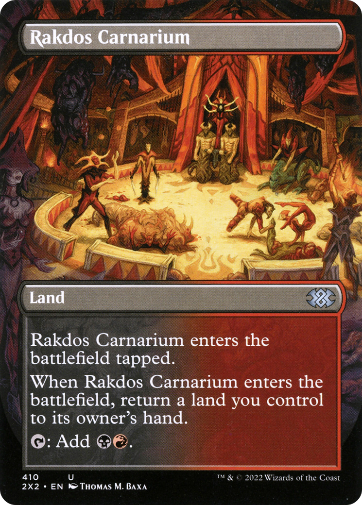 Rakdos Carnarium (Borderless)(2X2-410) - Double Masters 2022