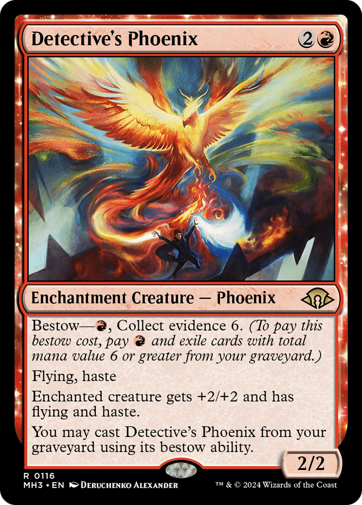 Detective's Phoenix (MH3-116) - Modern Horizons 3